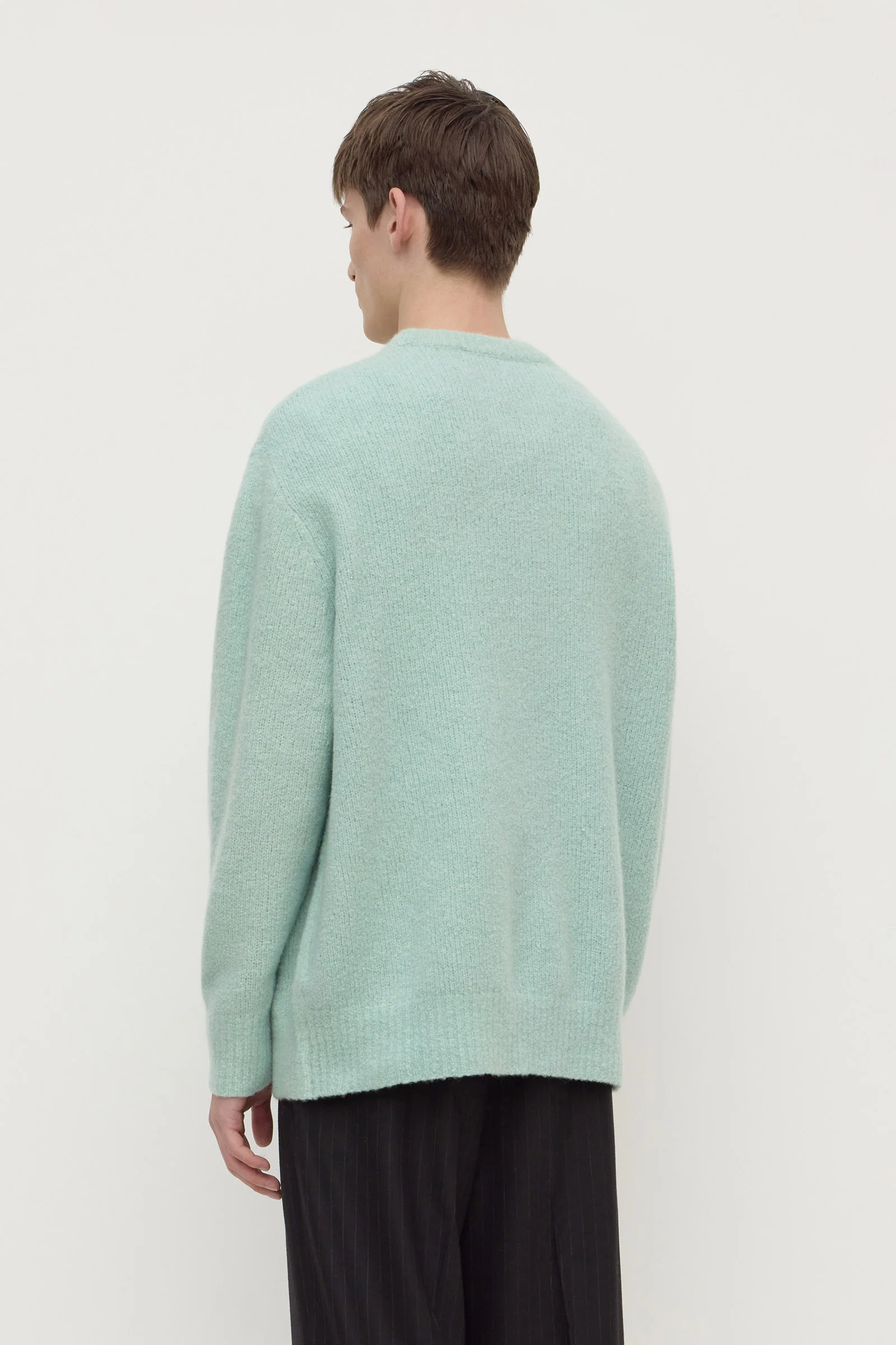 Dover Boucle Knit Cashmere Crew - Image 5