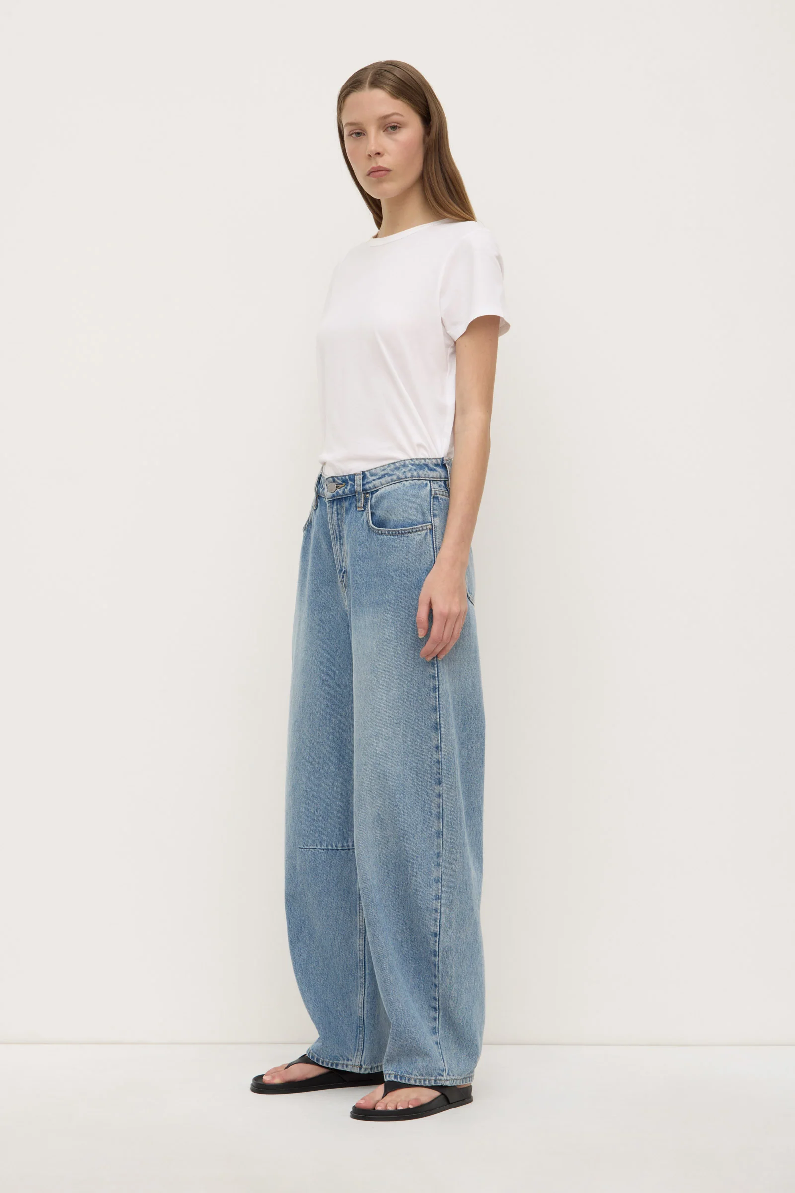 High Rise Barrel Jean - Image 3