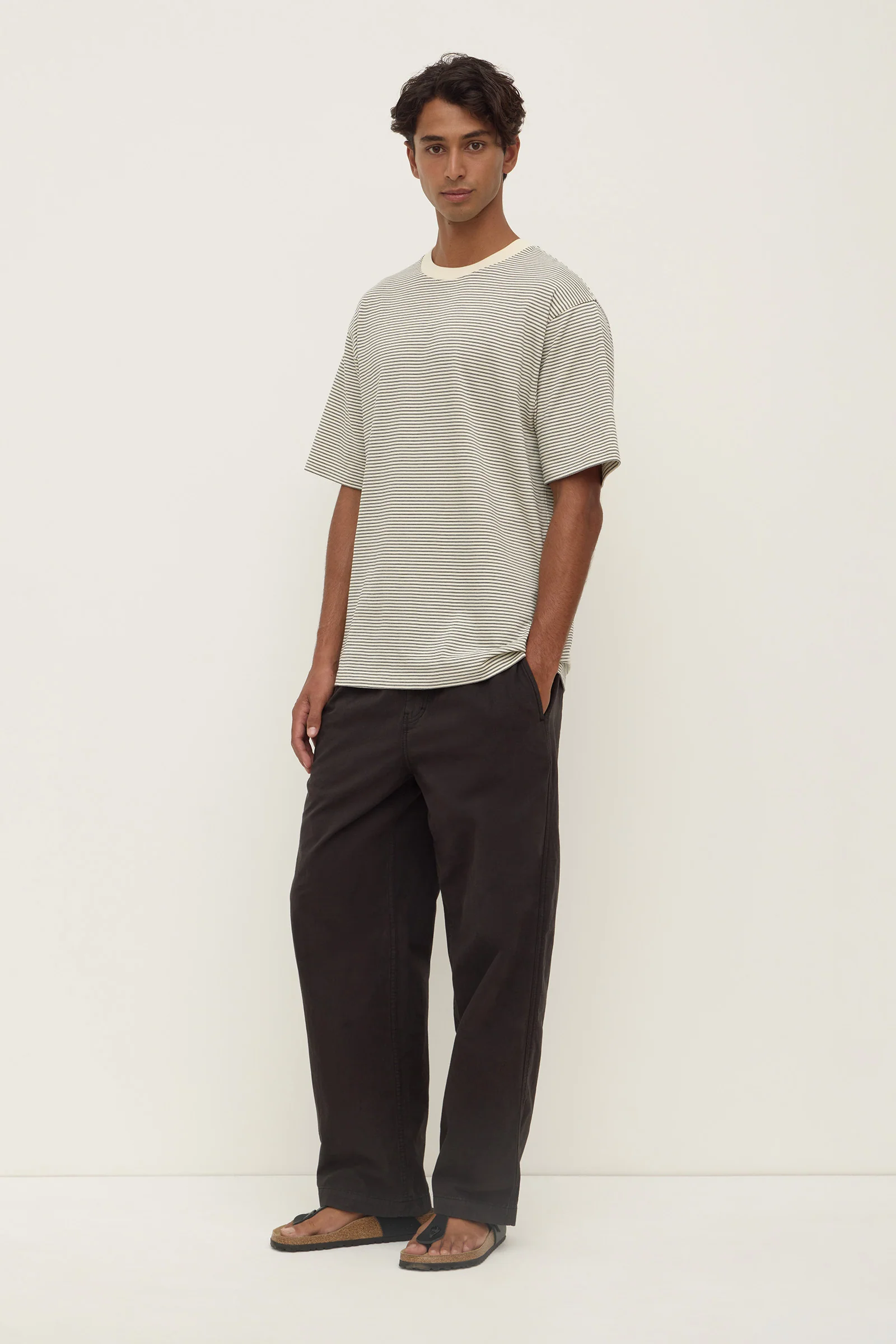 Malone Stripe Tee - Image 4