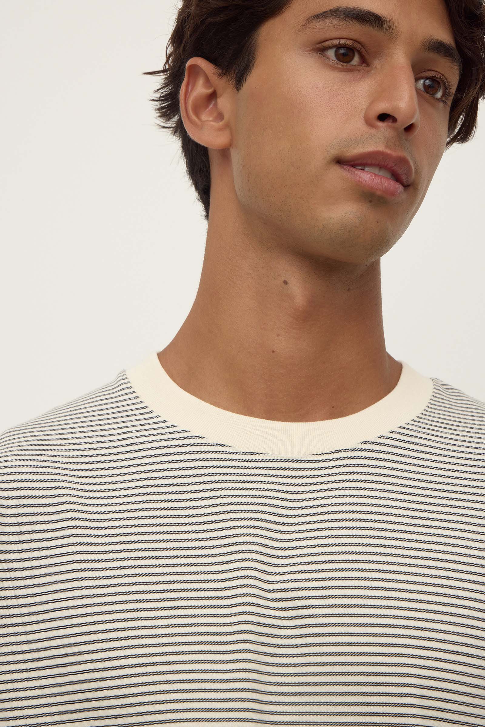 Malone Stripe Tee - Image 6
