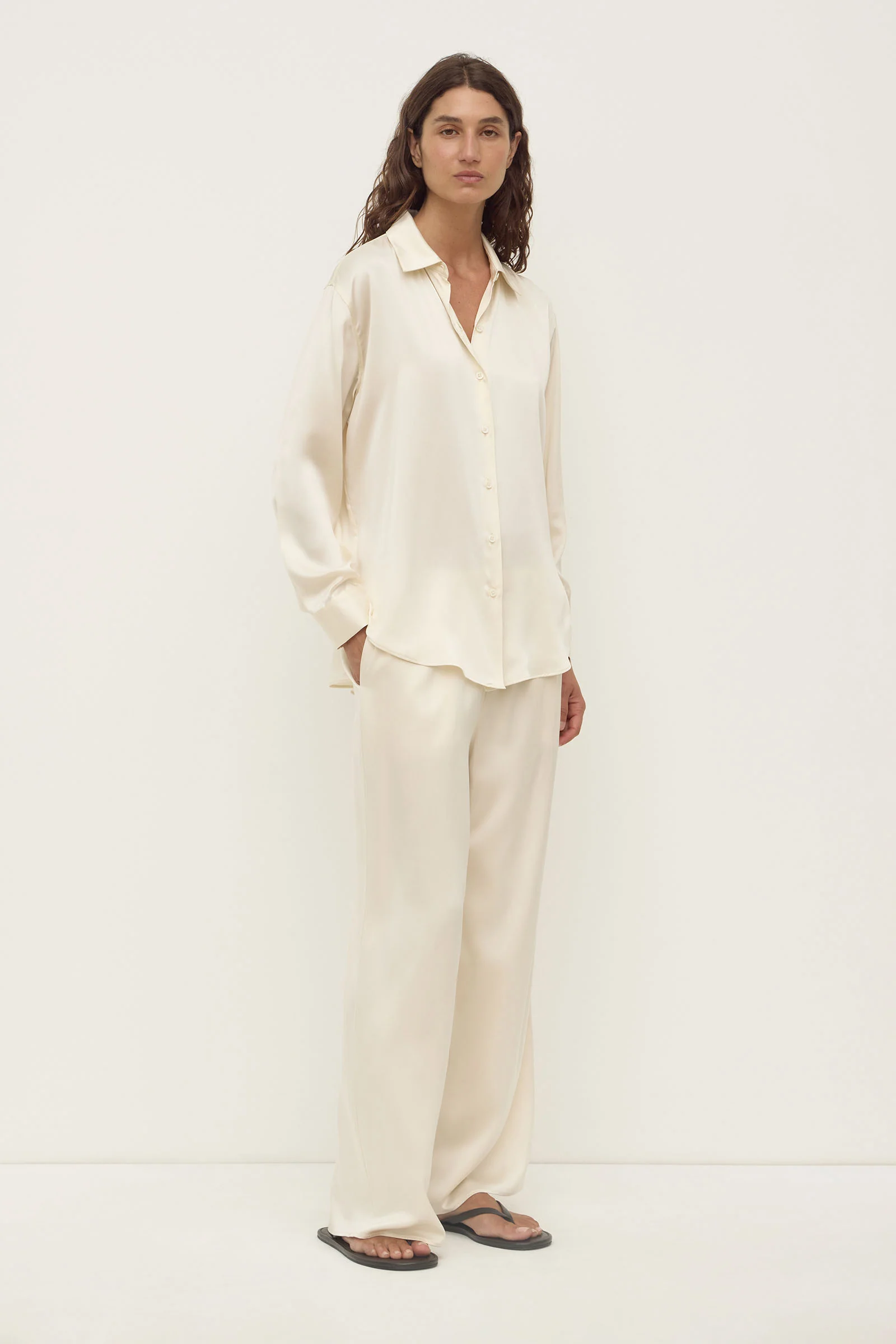 Pippa Silk Pant - Image 3