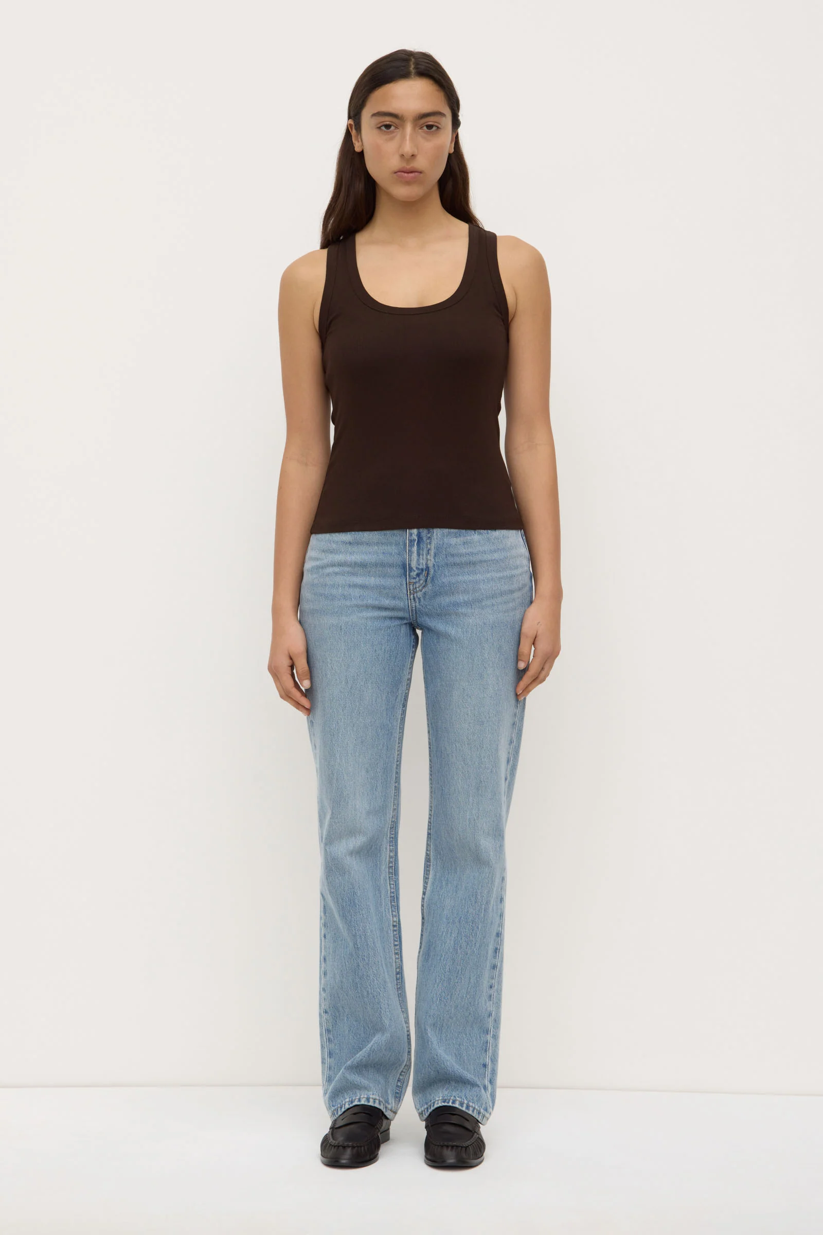 Robyn Scoop Neck Rib Tank - Image 3