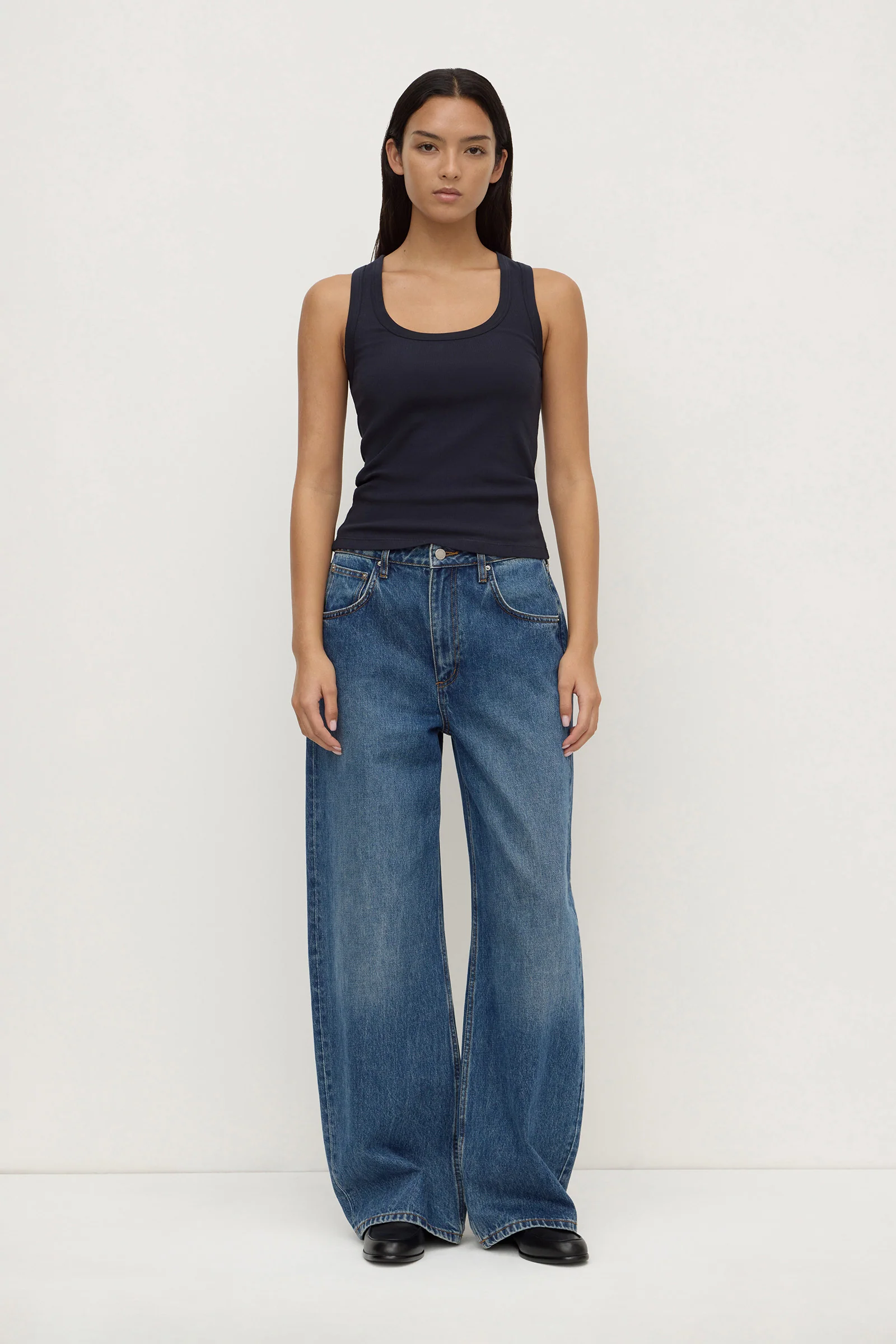Robyn Scoop Neck Rib Tank - Image 3