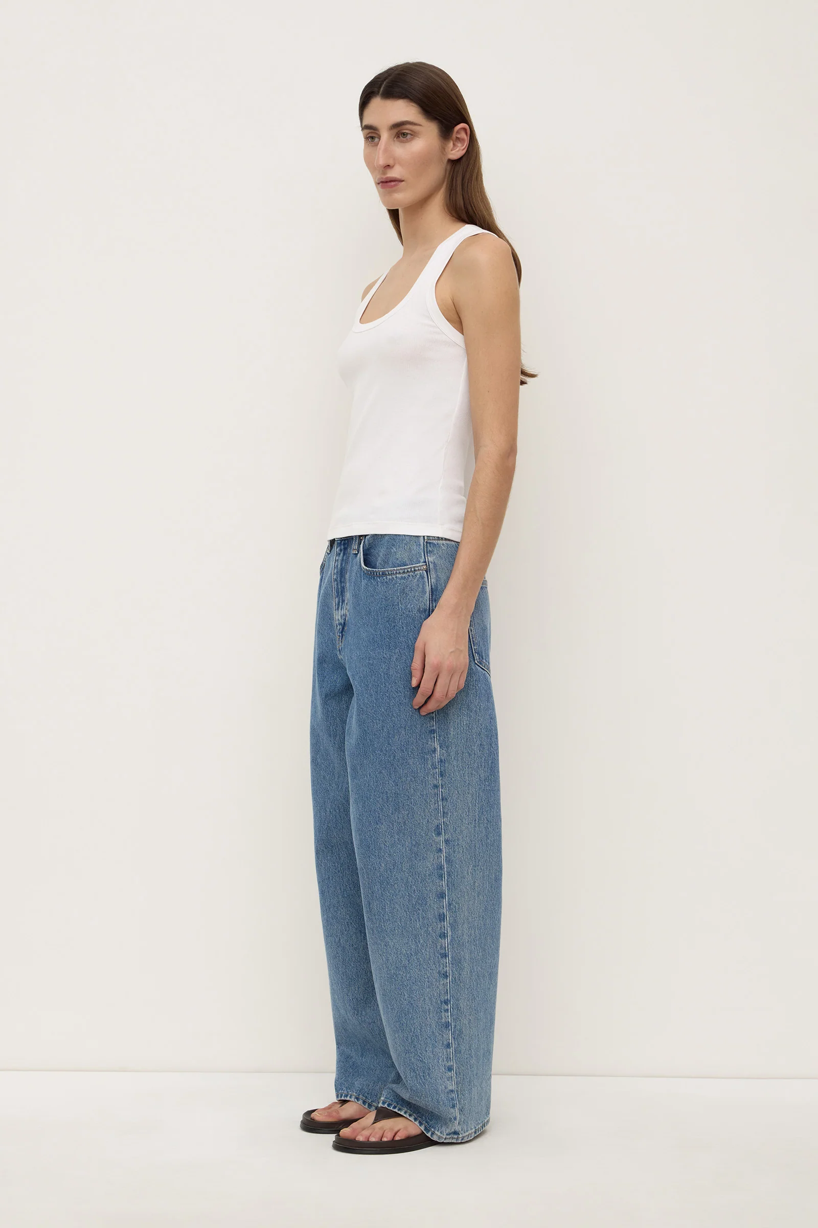 Robyn Scoop Neck Rib Tank - Image 6